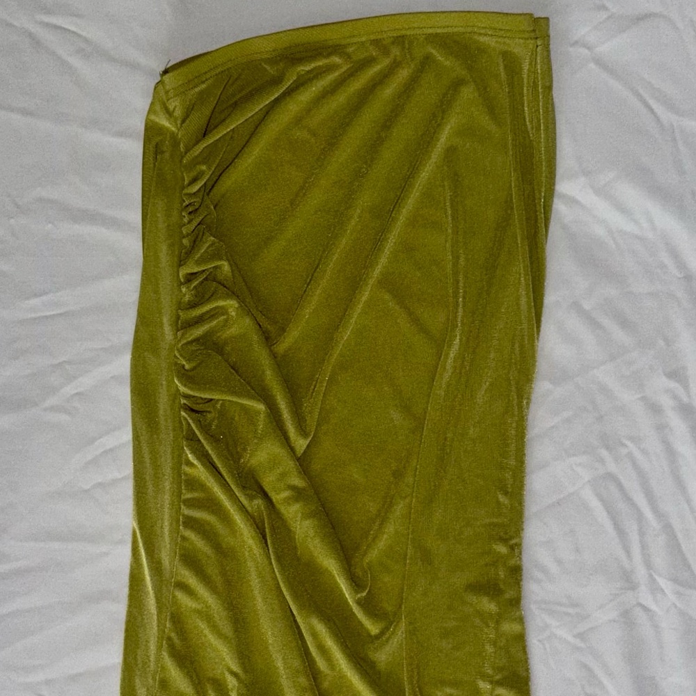 SHEIN Lime Green Two-Piece Set | Cropped Tank & Maxi Skirt - Picture 4 of 4